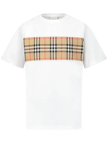 Kids Women s Vintage Check Panel T Shirt 8064783 - BURBERRY - BALAAN 1