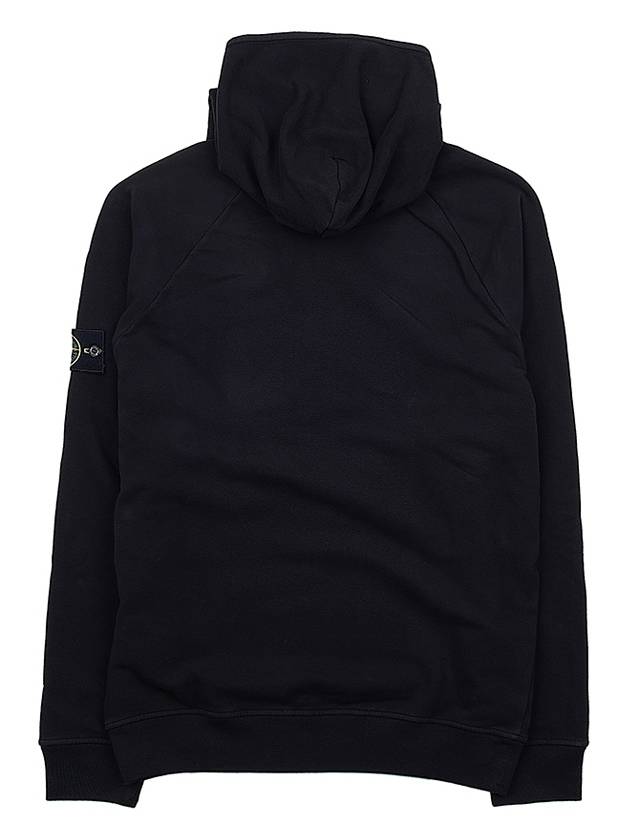 Compass Logo Patch Hoodie Black - STONE ISLAND - BALAAN 3