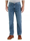 Relax Straight Jeans Blue - CARHARTT - BALAAN 2