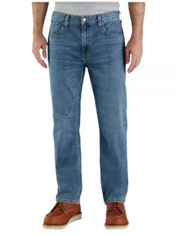 RUGGED FLEX RELAXED FIT 5 POCKET JEAN 102804 H39 straight jeans - CARHARTT - BALAAN 1