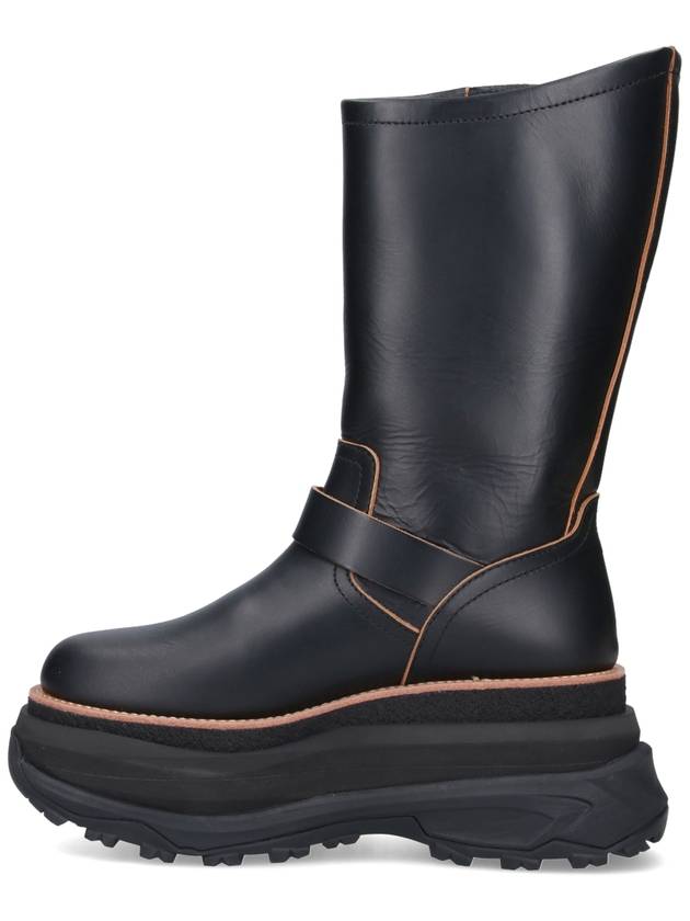 Buckle detail engineer boots 2407475 001 - SACAI - BALAAN 4