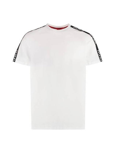 Logo Cotton Short Sleeve T-shirt White - HUGO BOSS - BALAAN 1