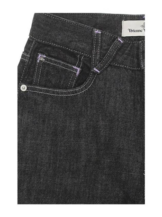 Women's Harris Jeans Black - VIVIENNE WESTWOOD - BALAAN 4