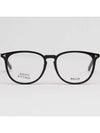 Eyewear Round Eyeglasses Black - BALLY - BALAAN 4