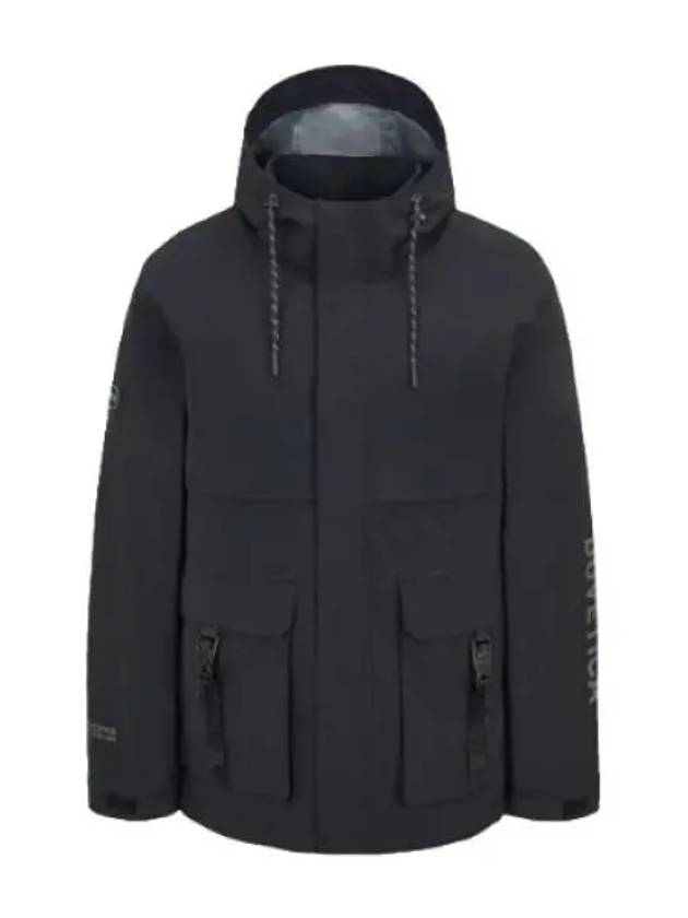 Gnex Black Men s Padded Jacket Jumper - DUVETICA - BALAAN 1