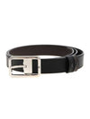 B color reversible leather belt brown black - MONTBLANC - BALAAN 1