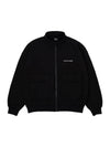 Men's Embroidery Zip-up Jacket Black - STOCKHOLM SYNDROME - BALAAN 2