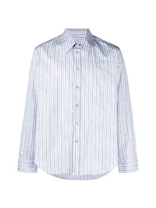 Classic Stripe Logo Shirt MRAW23401C - MARTINE ROSE - BALAAN 1