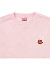 Boke Flower Logo Wool Knit Top Pink - KENZO - BALAAN 4