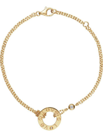 Love Diamond Bracelet Gold - CARTIER - BALAAN 1