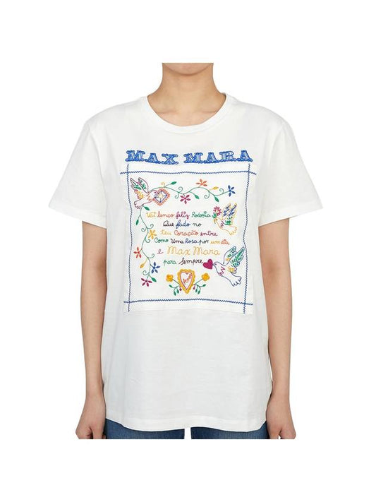 short sleeve t-shirt 19410331650 TSHIRT 005 - MAX MARA - BALAAN 2