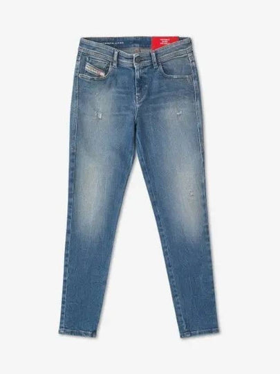 2017 Slandy Super Skinny Jeans Blue - DIESEL - BALAAN 2