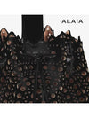 Rose Marie 16 Punching Bucket Bag Black - ALAIA - BALAAN 5