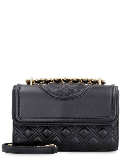 Small Fleming Convertible Shoulder Bag Black - TORY BURCH - BALAAN 2