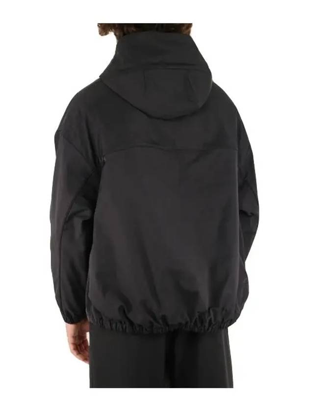 Logo Hooded Anorak Black - VALENTINO - BALAAN 5