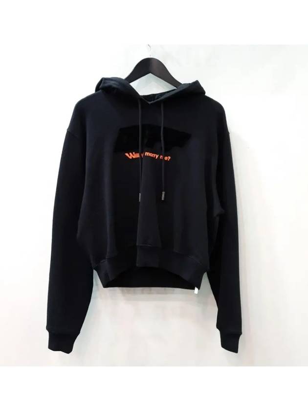 OWBB016F18003058 1010 Hoodie Black - OFF WHITE - BALAAN 1