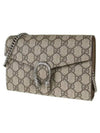 Dionysus GG Chain Shoulder Bag Beige Ebony - GUCCI - BALAAN 3