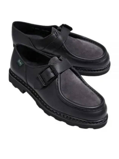 Michael Bride Monk Straps Black - PARABOOT - BALAAN 2