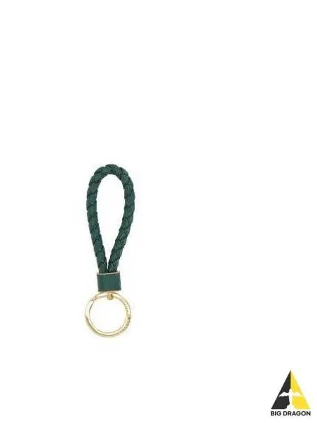 Intrecciato Lambskin Key Holder Green - BOTTEGA VENETA - BALAAN 2