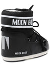 Icon Low Nylon Snow Boots Black - MOON BOOT - BALAAN 8