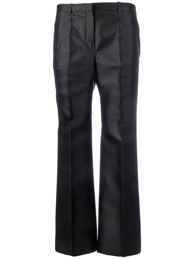 Women's Wide Straight Pants Black - GIVENCHY - BALAAN 1