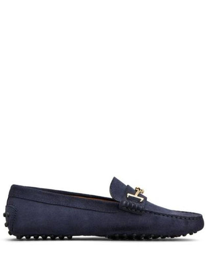 Gomino Suede Driving Shoes Navy - TOD'S - BALAAN 2