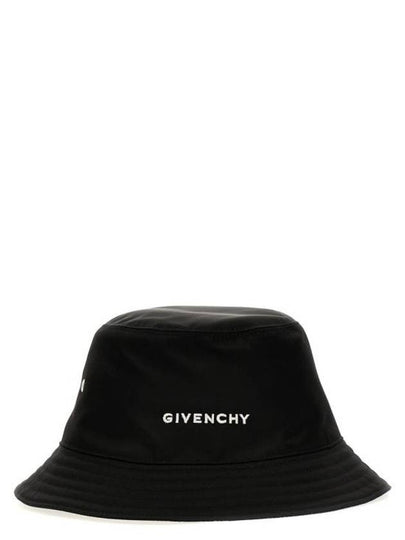 Logo Bucket Hat Black - GIVENCHY - BALAAN 2