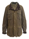 Ogston Safari Wax Jacket Green - BARBOUR - BALAAN 2