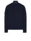 Badge Button Knit Cardigan Navy - STONE ISLAND - BALAAN 3