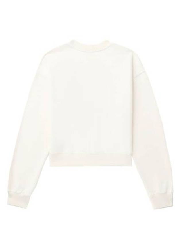 Le Grosgrain Logo Pullover Cotton Knit Top Beige - JACQUEMUS - BALAAN 7