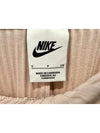 Tight fit high waist ribbed pants DV7869 272 pink beige WOMENS S Asian - NIKE - BALAAN 7