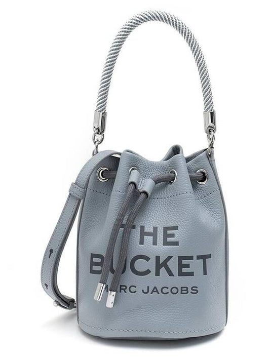 The Leather Bucket Bag Grey - MARC JACOBS - BALAAN 2