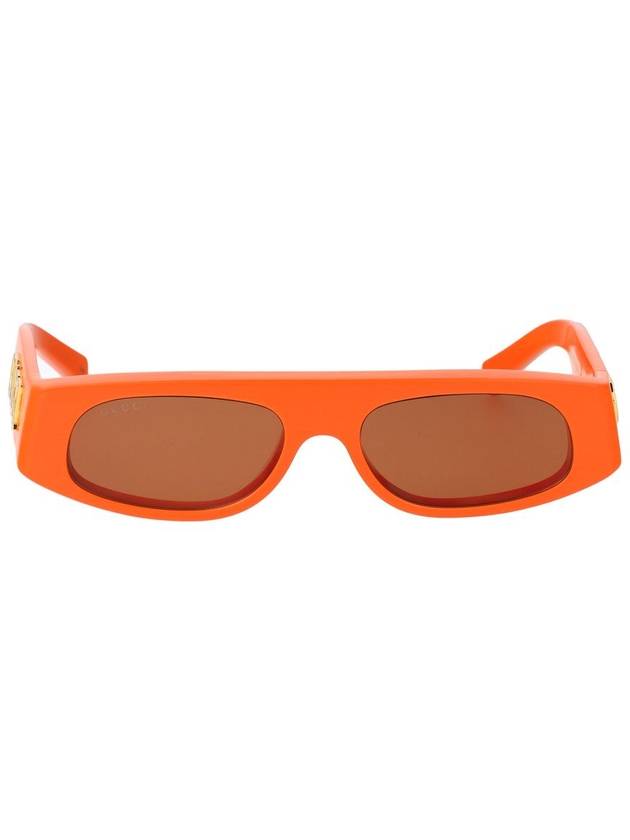 24SS Sunglasses GG1771S 007 ORANGE ORANGE BROWN - GUCCI - BALAAN 2