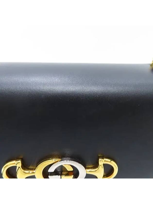 576388 Black color Zumi small S shoulder bag and cross - GUCCI - BALAAN 5