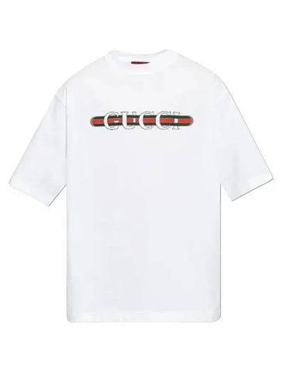 Long Sleeve T Shirt 784361 XJGKB 9074 WHITE E MC - GUCCI - BALAAN 2