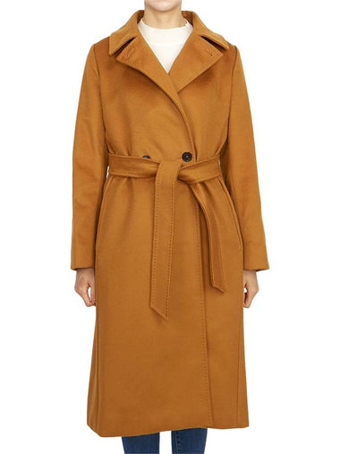 Bcollag Style Wool Single Coat Camel - MAX MARA - BALAAN 1