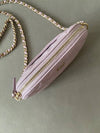 Halfmoon mini chain bag caviar lavender gold AP4000 - CHANEL - BALAAN 8