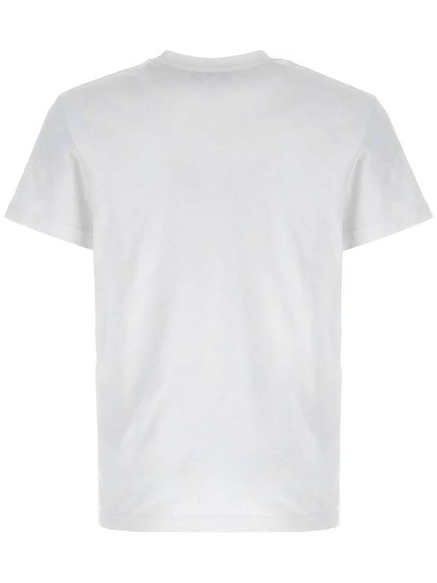 Logo Cotton Short Sleeve T-shirt White - A.P.C. - BALAAN 3