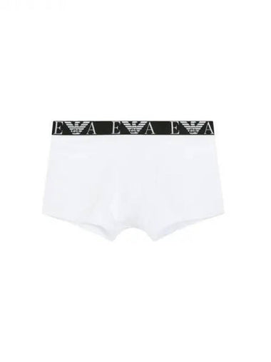 UNDERWEAR Men s Eagle Banding Solid Cotton Drawn White 270484 - EMPORIO ARMANI - BALAAN 1