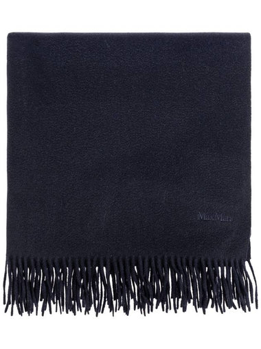 Max Mara Cashmere Scarf Baci, Women's, Navy Blue - MAX MARA - BALAAN 1