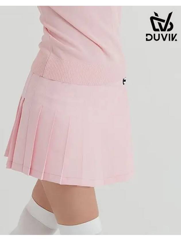 Fake Pleated Wrap Skirt DC2WPT003CR - DUVIK - BALAAN 5