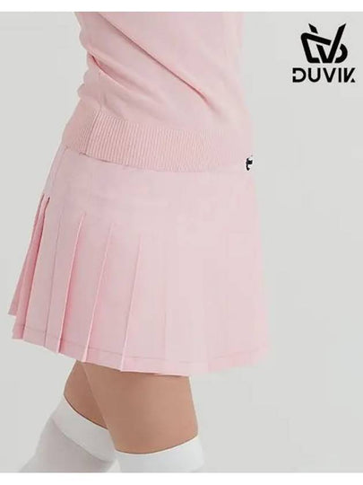 Fake Pleated Wrap Skirt DC2WPT003CR - DUVIK - BALAAN 2