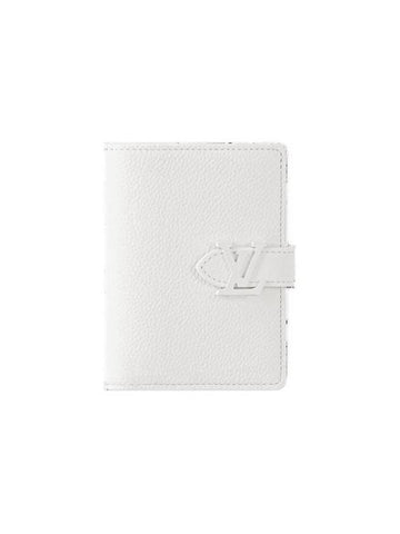 LV Vertical Compact Capucines Half Wallet Optical White - LOUIS VUITTON - BALAAN 1