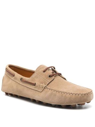 Tod'S Suede Gommino Bubble Boat Loafers Shoes - TOD'S - BALAAN 2