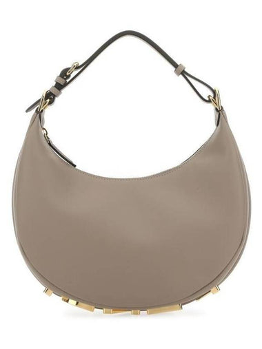 Fendigraphy Small Hobo Shoulder Bag Dove Grey - FENDI - BALAAN 1