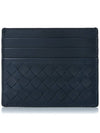 Intrecciato Classic Card Wallet Navy - BOTTEGA VENETA - BALAAN 4