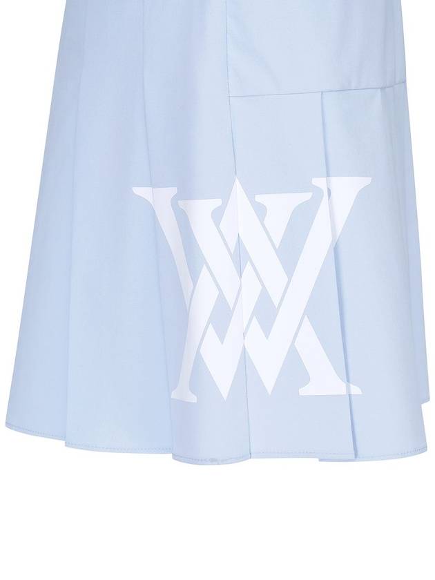 WOMEN BIGLOGO PLEATS SKIRT - ANEWGOLF - BALAAN 8