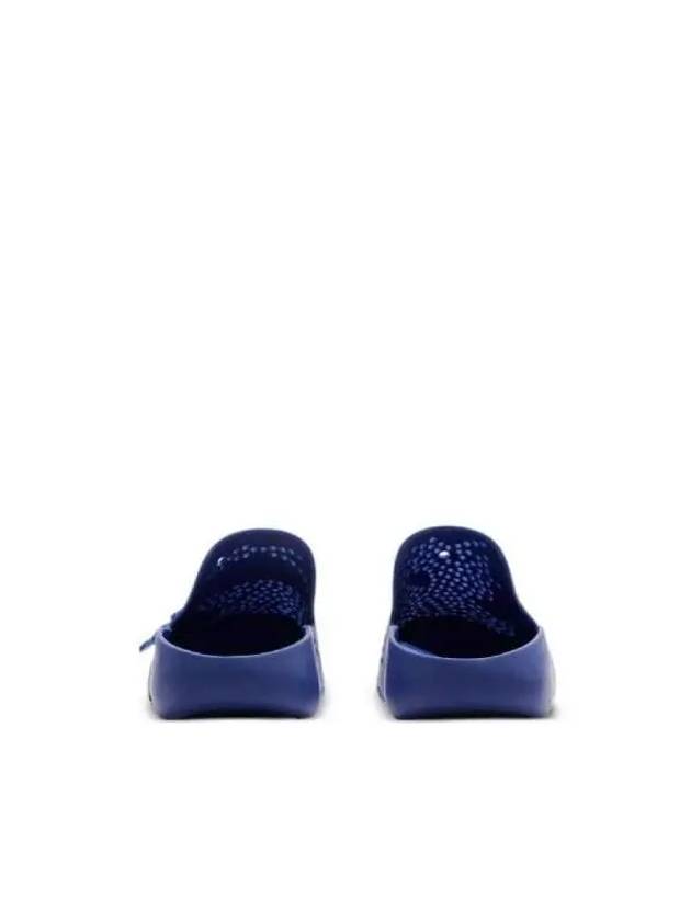 Stingray perforated slider slippers blue - BURBERRY - BALAAN 4