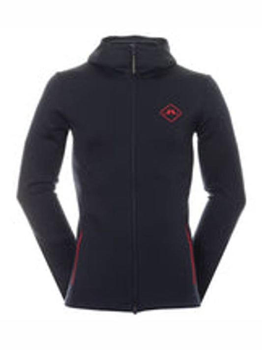 Aerial Hooded Zip-Up Jacket Navy - J.LINDEBERG - BALAAN 2