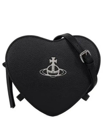 Louise Heart Cross Bag Black - VIVIENNE WESTWOOD - BALAAN 2